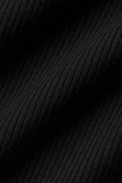 Ribbed Prosper Tank - Black
